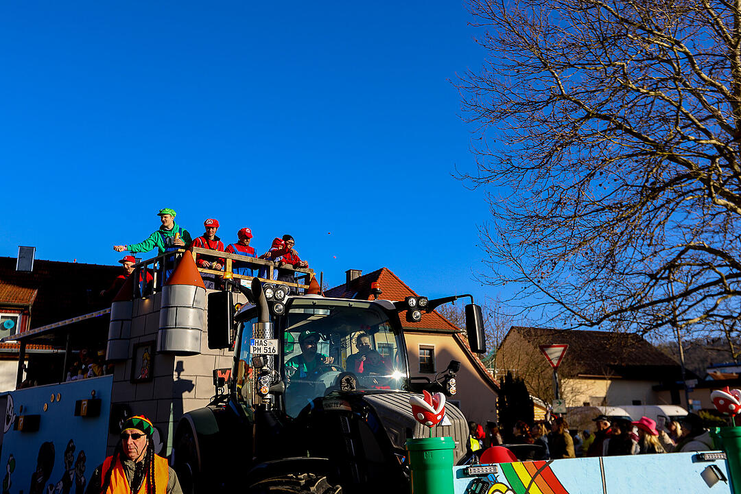 Fasching in Sand am Main!