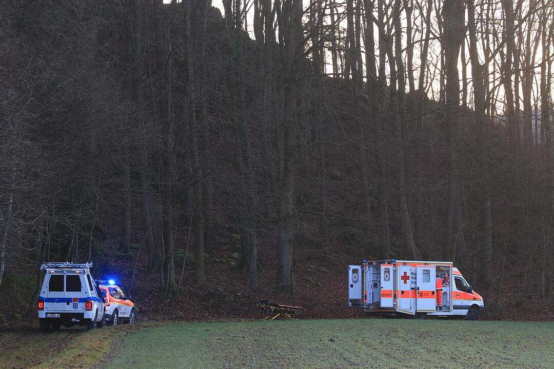 Wanderer stürzt bei Muggendorf ab