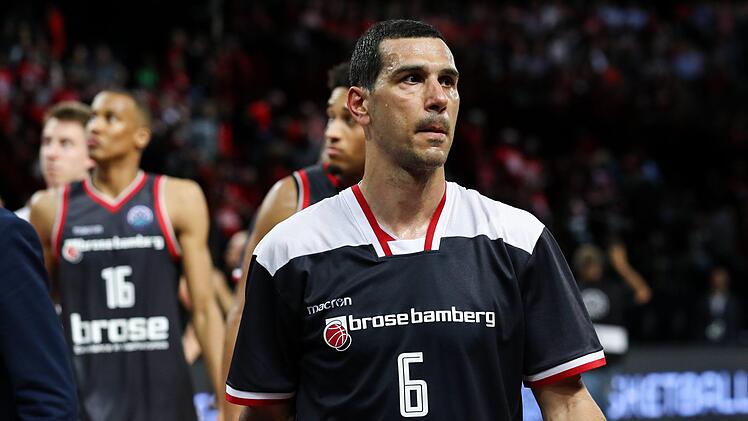 Vier Jahre lang trug Nikos Zisis, wegen seiner zahlreichen Titel  "Herr der Ringe" genannt, das Trikot von Brose Bamberg. Foto: Archiv