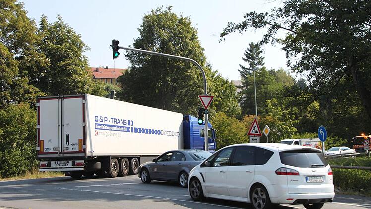 In den Vormittagsstunden durfte die Strecke Richtung Bayreuth noch befahren werden.