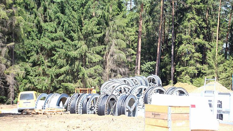 Die Spannglieder für Windrad 1 Foto: Friedwald Schedel