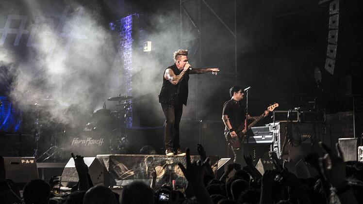 Papa Roach live in der RockfabrikFoto: Rockfabrik