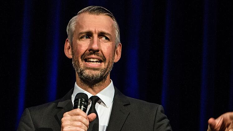 Zyniker oder Mahner? Sebastian Pufpaff gastierte erstmals im Coburger Kongresshaus.Foto: Jochen Berger