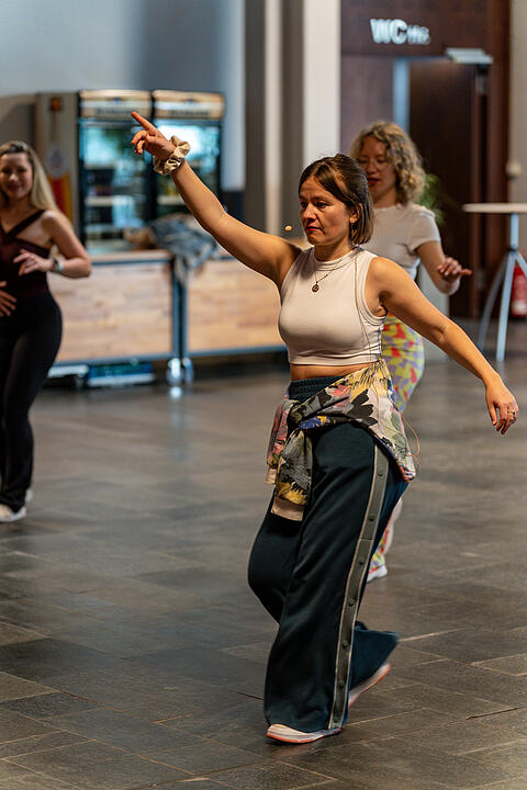 Das Festival bot viele Workshops f&uuml;r Anf&auml;nger und Profis!