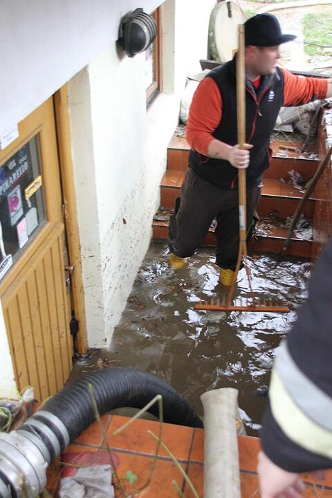 Land unter in Wallenfels
