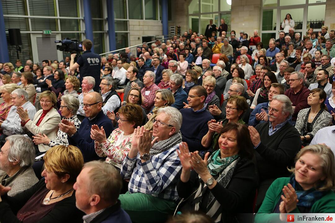 Podiumsdiskussion in Forchheim mit den OB- Kandidaten; Foto: Barbara Herbst