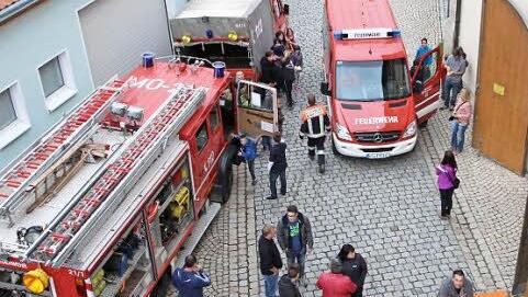 Der Tag der offenen Tür aus der Vogelperspektive.Foto: Dieter Britz
