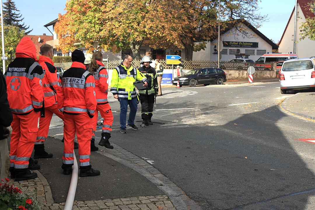 Brand in Schweinestall in Herzogenaurach