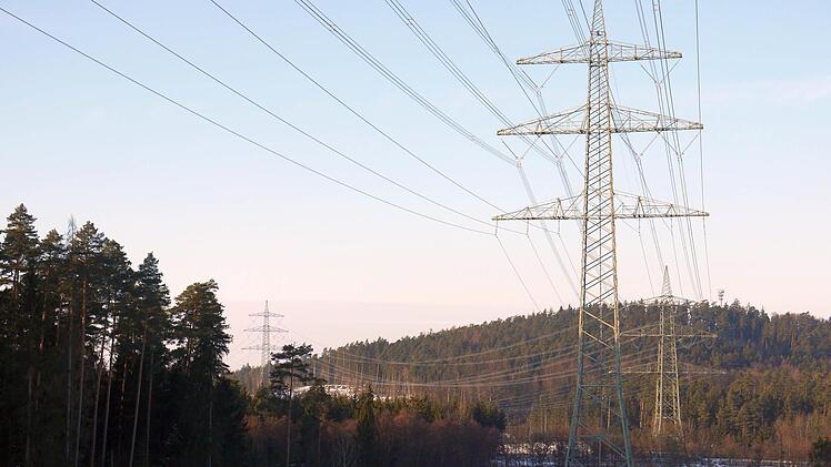 Geht da noch mehr? Der Netzentwicklungsplan lässt befürchten, dass die Trasse zwischen Ebersdorf und Sonnefeld bald nicht mehr alleine dastehen wird. Foto: Berthold Köhler