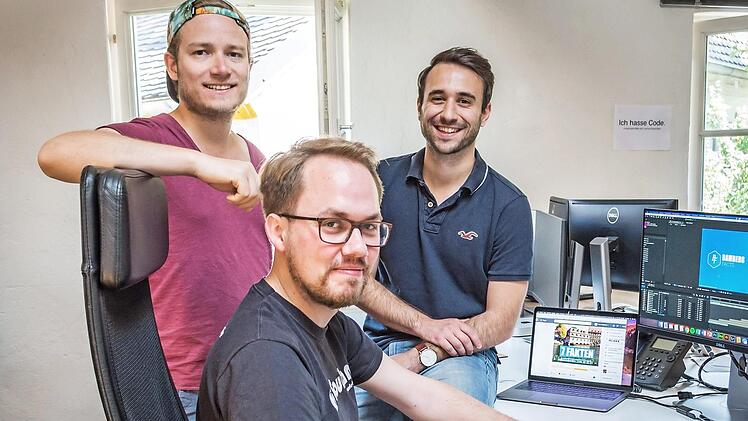 Diese drei stecken hinter "Bamberg Facts": Lasse Titus Wilk, Philipp Mößner und Jens Schongar (v.l.)  Foto: Bamberg Facts