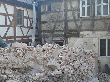 Die Räume der Bäckerei existierennicht mehr. Es wurde Platz für neuen Wohnraum geschaffen.  Foto: Gäbelein
