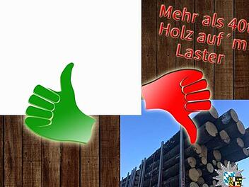 Wo  vorher ein Dirndl zu sehen war, ist jetzt nur noch ein weißes Rechteck zu sehen. Das Posting der Polizei Oberfranken auf Facebook. Screenshot: Facebook/PolizeiOberfranken
