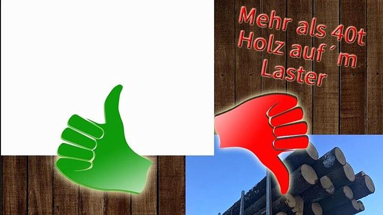Wo  vorher ein Dirndl zu sehen war, ist jetzt nur noch ein weißes Rechteck zu sehen. Das Posting der Polizei Oberfranken auf Facebook. Screenshot: Facebook/PolizeiOberfranken