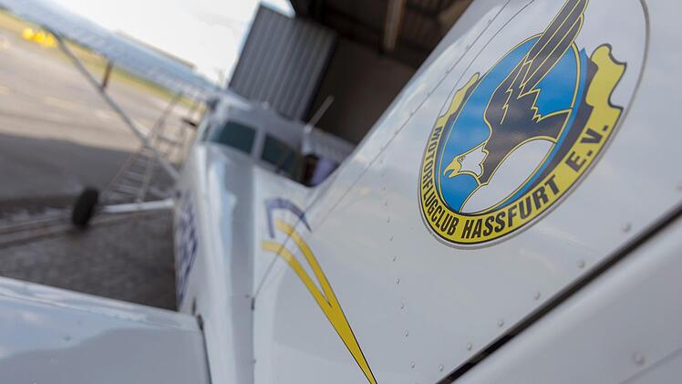Mit der Cessna 172 des MFC Haßfurt starten die Luftbeobachter. Ronald Rinklef