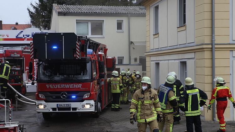 Zimmerbrand in Ansbach