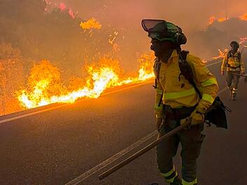 Waldbrand in Spanien