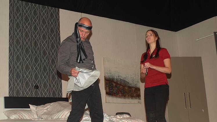 Momentaufnahme vom Theater in Ebenhausen. Foto: Stefan Geiger