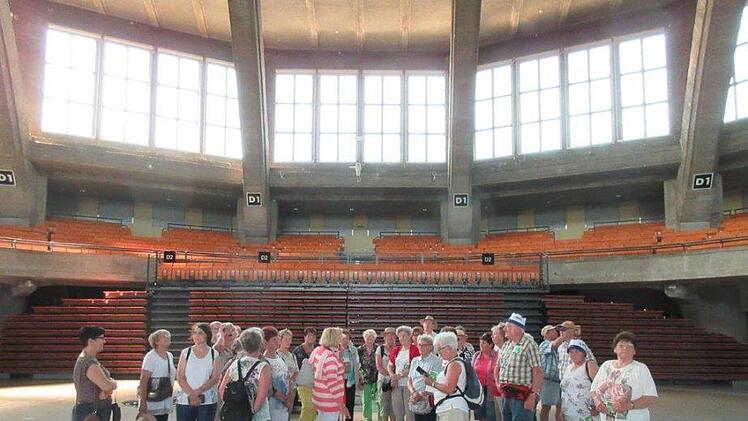 In der "Jahrhunderthalle" in Breslau Foto: Dieter Seyfarth