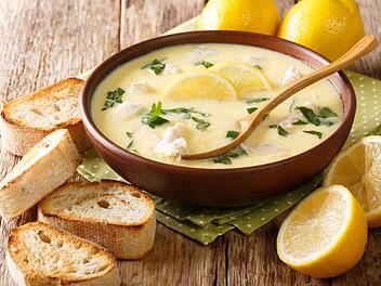Zitronensuppe