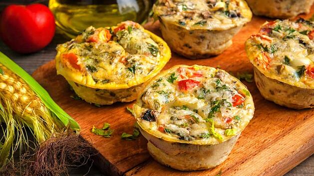 Saftige Gemüsemuffins