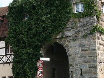Auch am Erleinhofer Tor  soll die Fassade über die                                                      Städtebauförderung saniert werden.Foto: fra-press