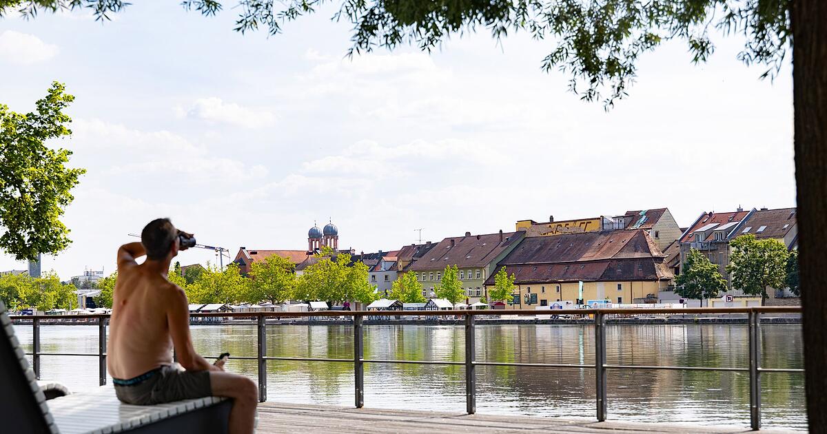 Kitzingen, a Franconian heat hotspot: Another temperature record