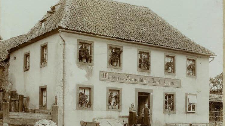 Aus dem Hause Nummer 16, heute Hauptstraße 19 in Stadtsteinach, stammen die drei Hümmer-Brüder.
