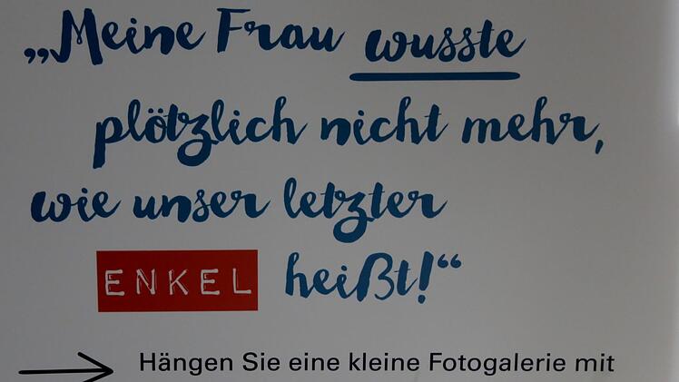 Schon kleine Hinweise können Demenzkranken helfen.  Foto: Werner Vogel