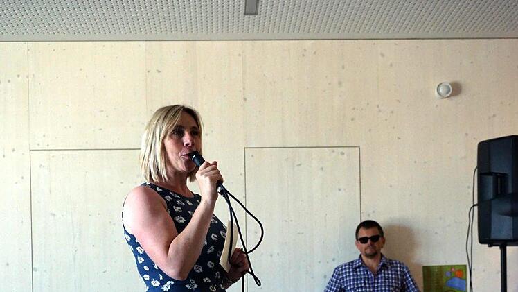 Die Leiterin Doreen Westphal konnte viele Gästen zur Einweihungsfeier begrüßen.