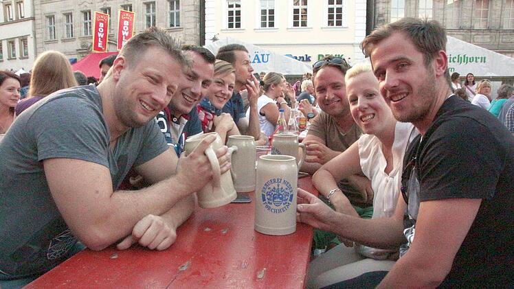 Feierstimmung beim Altstadtfest: Das Bild entstand im Sommer letzten Jahres. Foto: Josef Hofbauer