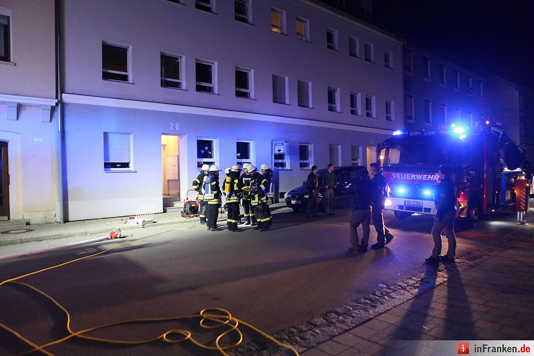 Ansbach: Explosion in Mehrfamilienhaus