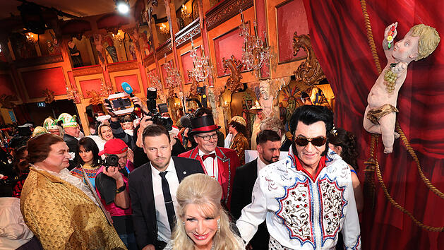 Fastnacht in Franken: S&ouml;der als Elvis - und weitere Highlights