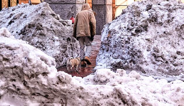 Winterwetter in Boston