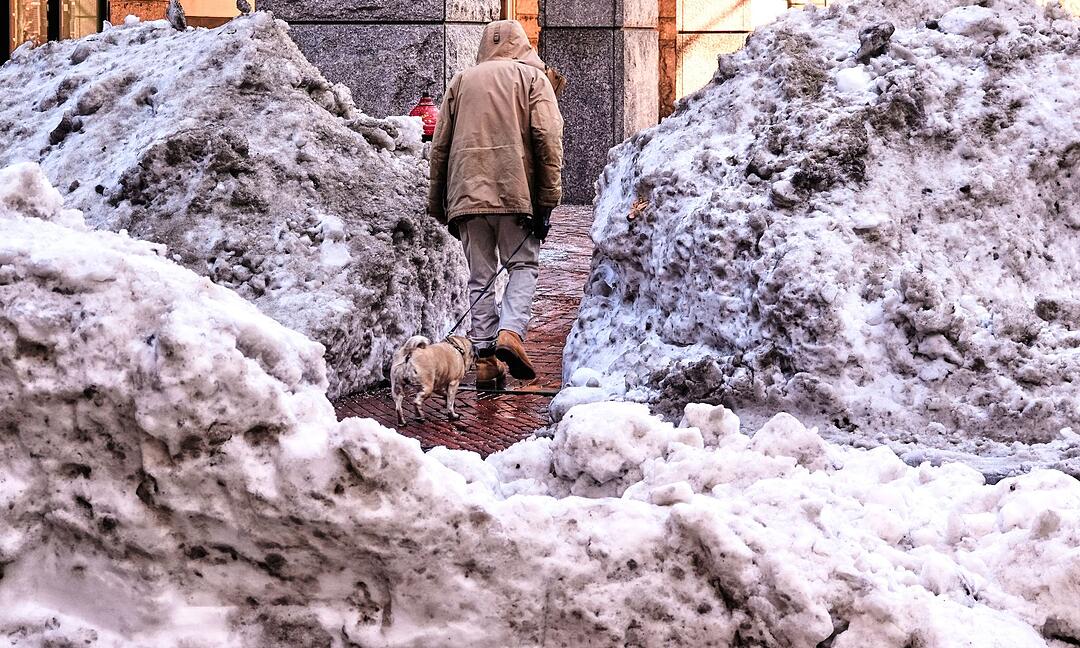 Winterwetter in Boston