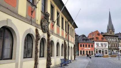 Am Marktplatz in Lichtenfels. Foto: Harald Koch