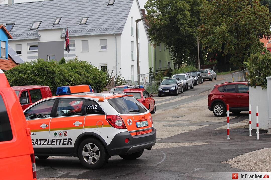 Koffer verpufft in Zirndorf