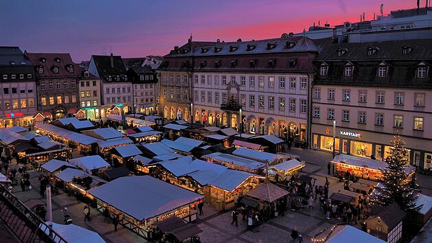 Bamberg: Weihnachtsmarkt startet heute - Das ist am Er&ouml;ffnungstag geboten