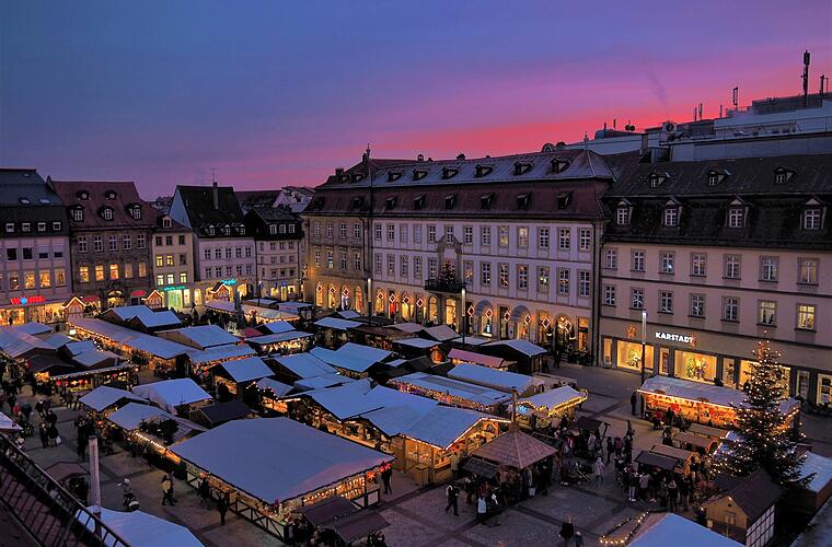 Bamberg: Weihnachtsmarkt 2022 startet heute - das wird am Eröffnungstag geboten