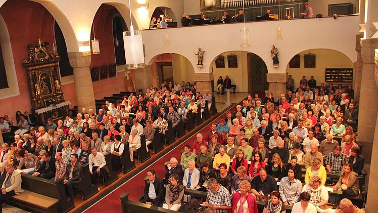 Blick von der Kanzel.