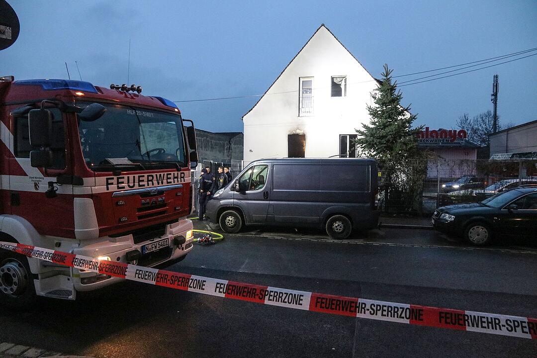 Brandkatastrophe in Nürnberg: Fünf Tote bei Wohnhausbrand