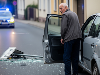Bad Kissingen: Rentner (84) sorgt mit Chaos-Fahrt für mehrere Unfälle