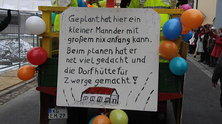 Faschingszug durch Sulzthal