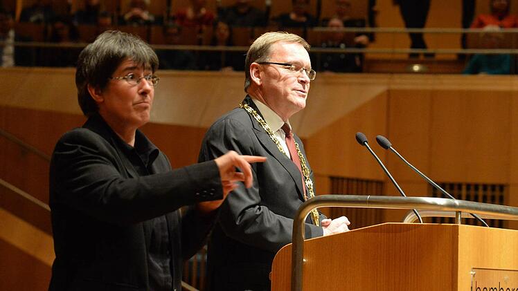 Neujahrsempfang 2015 in Bamberg Foto: Ronald Rinklef
