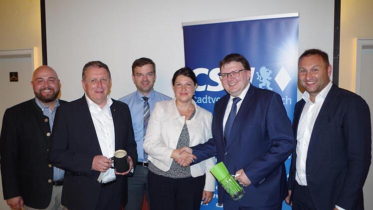 Angela Hofmann wurde an die Spitze des CSU-Stadtverbands Kronach gewählt.privat