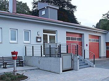 Eines der größeren Projekte in der Gemeinde Maroldsweisach 2020 war das Gemeinschaftshaus neben dem Feuerwehrhaus in Hafenpreppach.