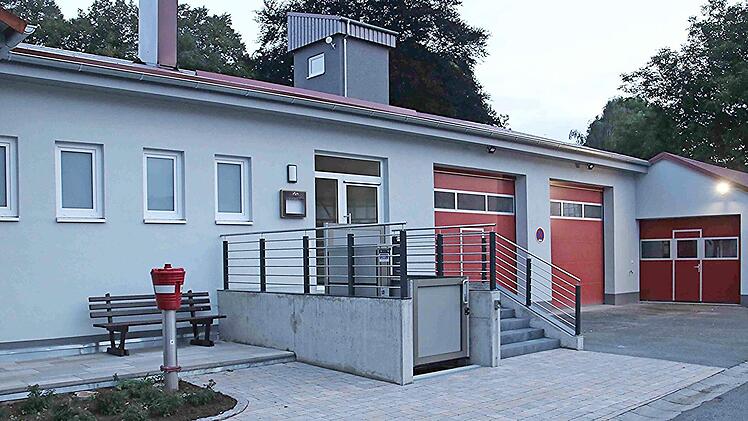 Eines der größeren Projekte in der Gemeinde Maroldsweisach 2020 war das Gemeinschaftshaus neben dem Feuerwehrhaus in Hafenpreppach.