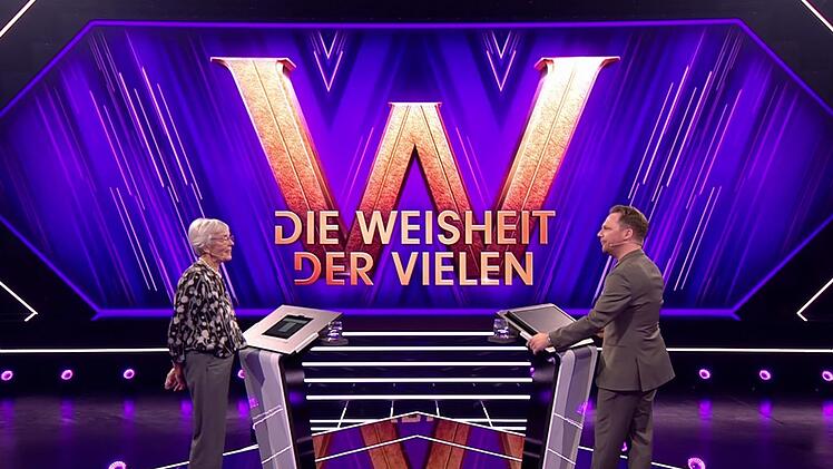 Der Comedian sch&auml;kert mit der pensionierten Lehrerin.