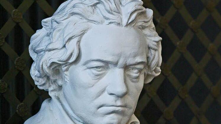 Ludwig van Beethoven (B&uuml;ste im Spiegelsaal des Landestheaters Coburg)Foto: Jochen Berger