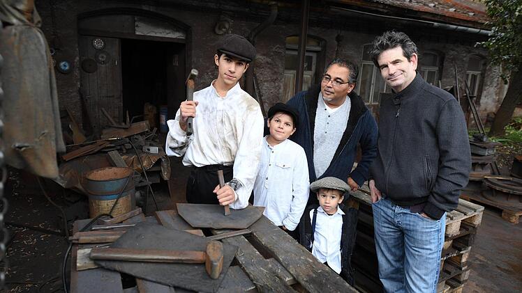 Bild vom Filmset "Dylan Papermoon" Foto: Ronald Rinklef