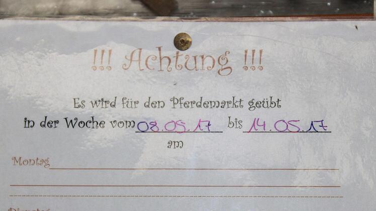 Es wird geübt!Foto: Anette Schreiber